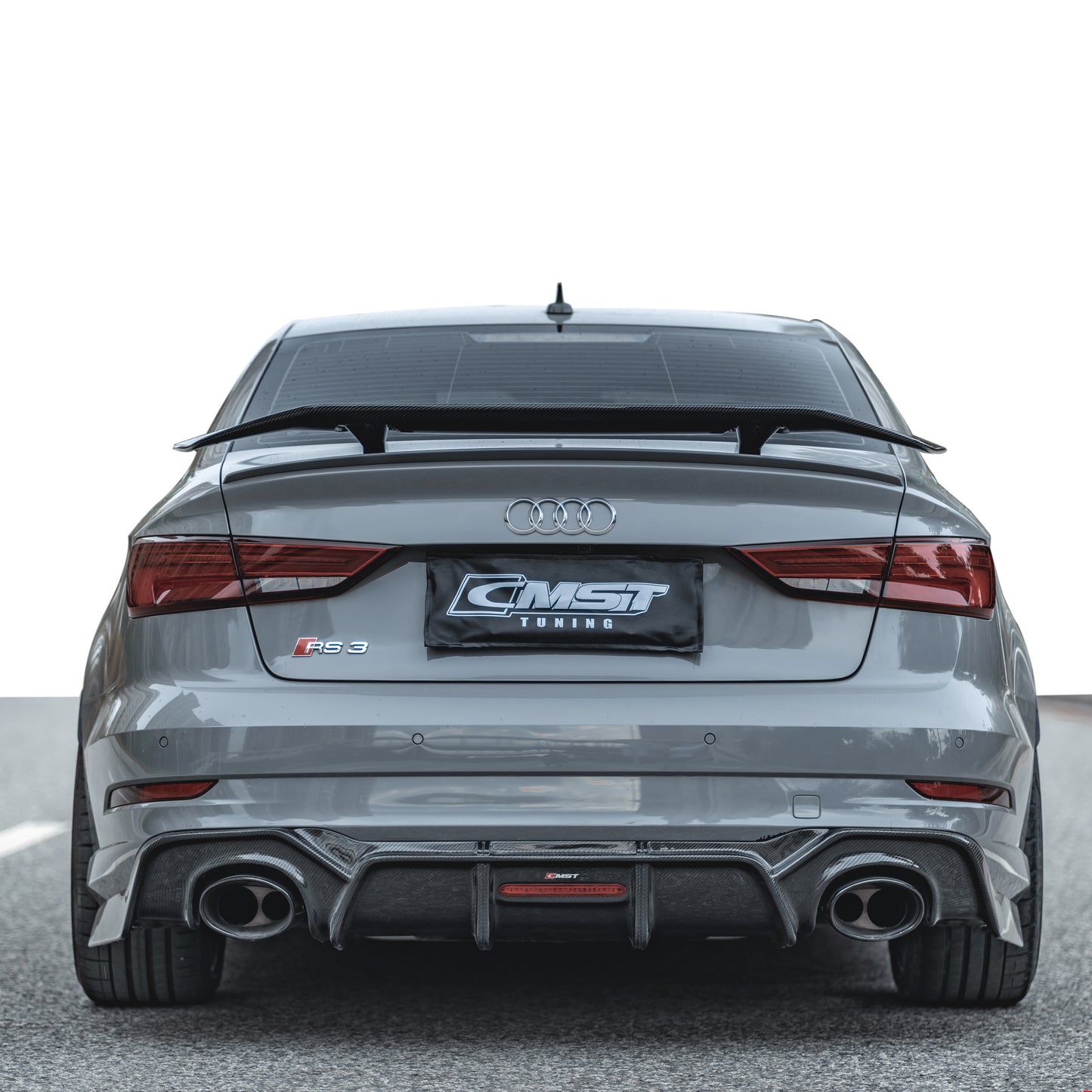 Carbon fiber body kit for Audi RS3