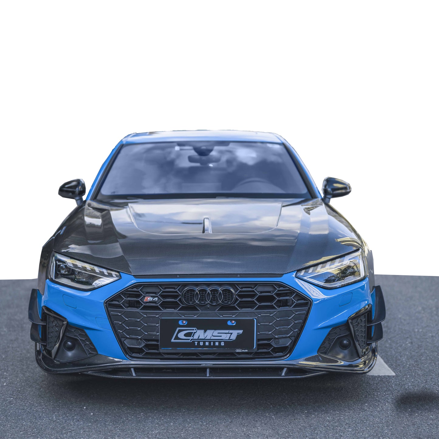 Carbon fiber body kit for Audi A4 S4