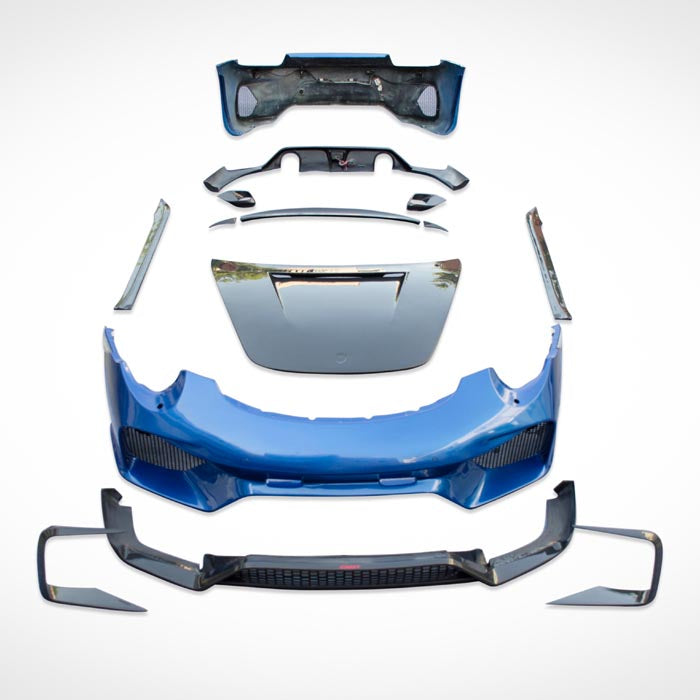 Body kit for Porsche 911 facelit