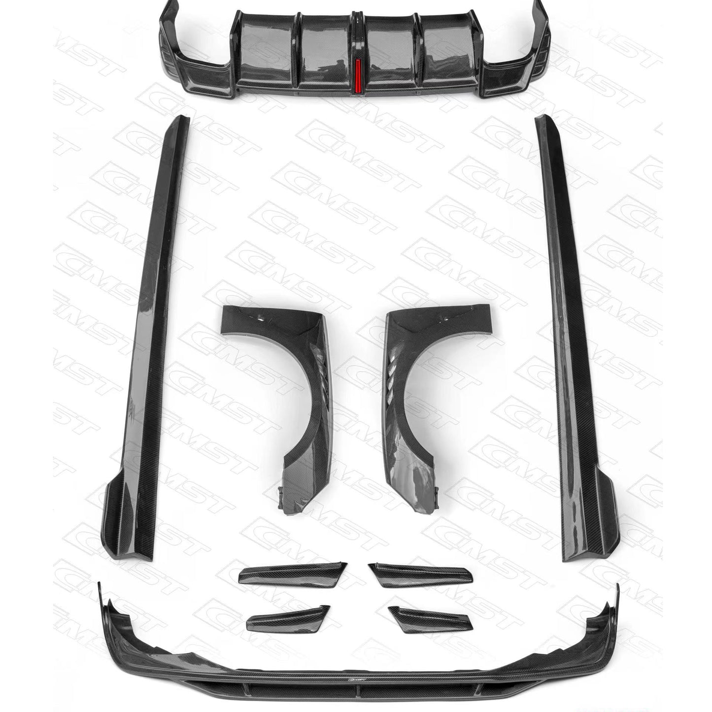 Carbon fiber body kit for Audi A4 S4