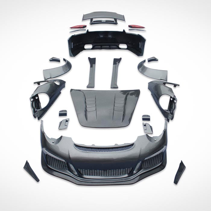 Wide body kit for Porsche 911(997)old uparade to new 911 GT3