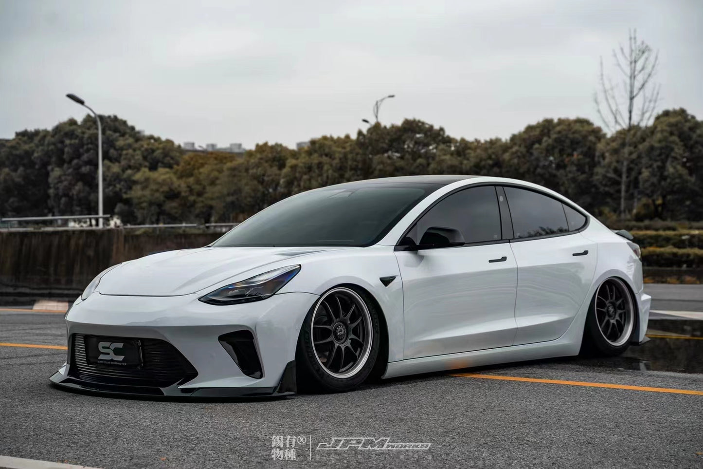 For tesla model 3 body kit model 3 facelift