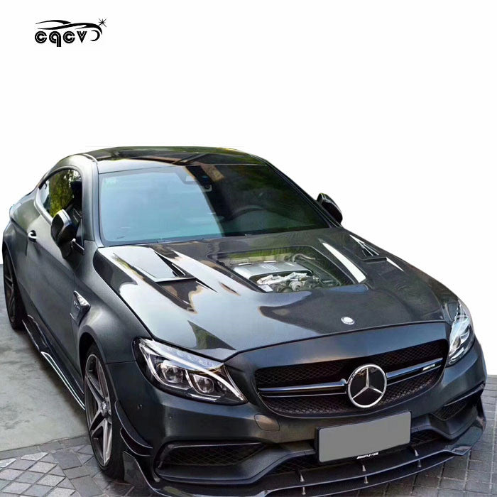 Carbon fiber body kit for Mercedes Benz C63AMG facelift