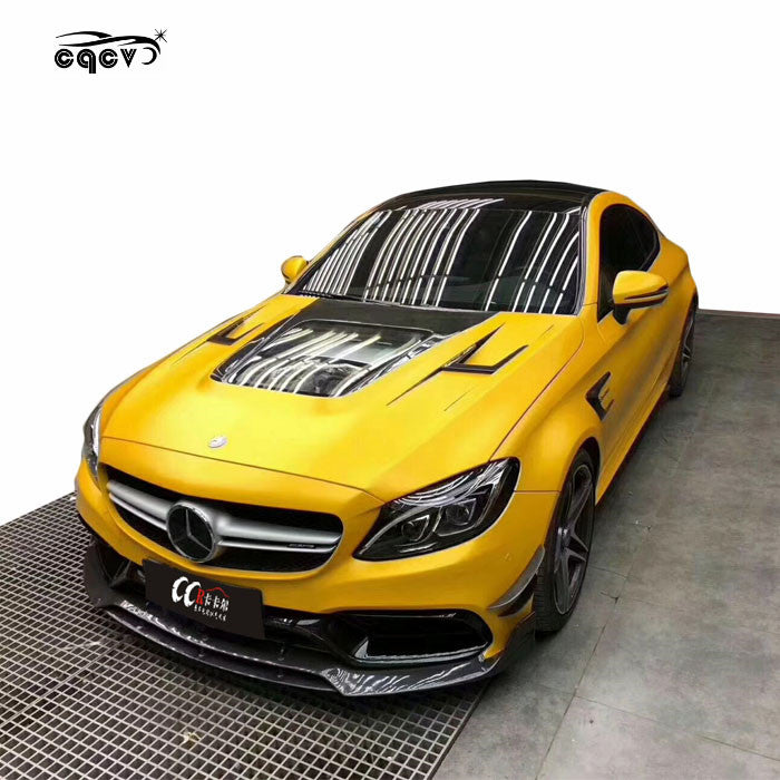 Carbon fiber body kit for Mercedes Benz C63AMG facelift