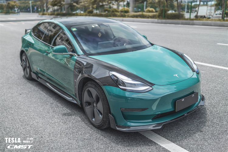 carbon fiber body kit for tesla model 3