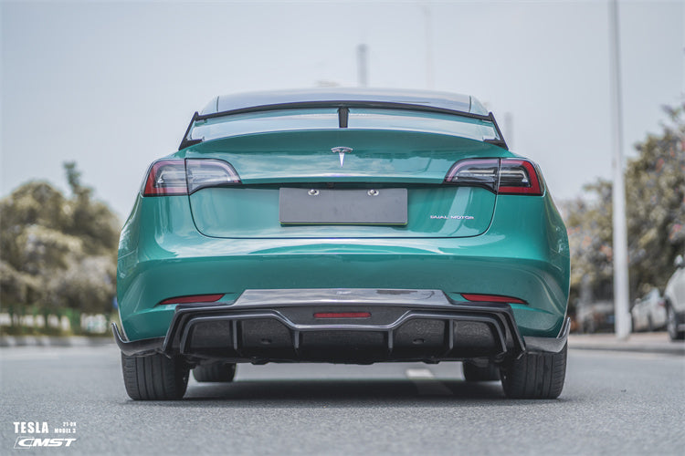 Non-Highland Tesla Model 3 Sedans Look Way Better With a Carbon Fiber Body  Kit - autoevolution